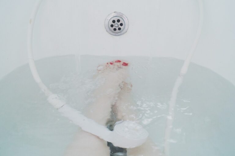 bath, tub, water